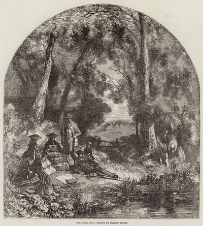 The River Side by Myles Birket Foster